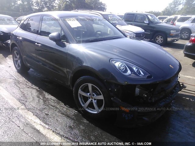 WP1AA2A50JLB03487 - 2018 PORSCHE MACAN BLACK photo 1