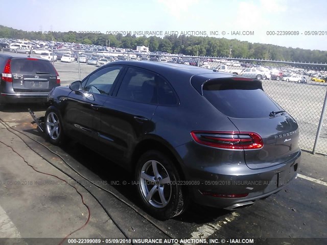 WP1AA2A50JLB03487 - 2018 PORSCHE MACAN BLACK photo 3