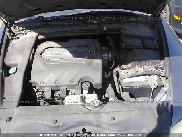 19UUA66264A013010 - 2004 ACURA TL GRAY photo 10