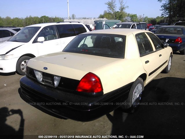 2FAHP71V58X171802 - 2008 FORD CROWN VICTORIA POLICE INTERCEPTOR TAN photo 4