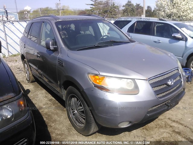 5NMSH13E17H077100 - 2007 HYUNDAI SANTA FE SE/LIMITED SILVER photo 1