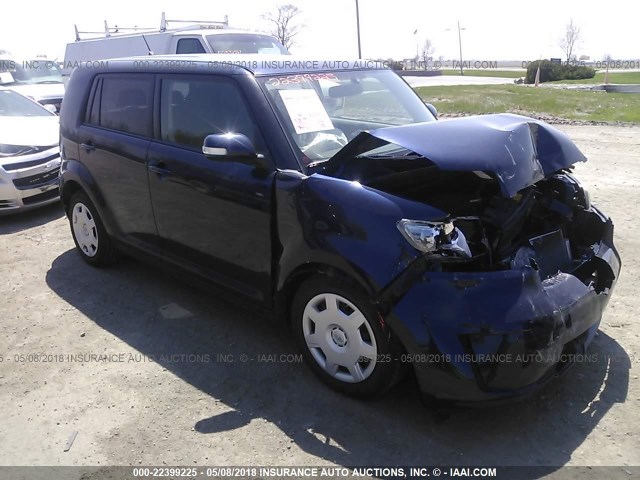 JTLKE50E181007813 - 2008 TOYOTA SCION XB BLUE photo 1