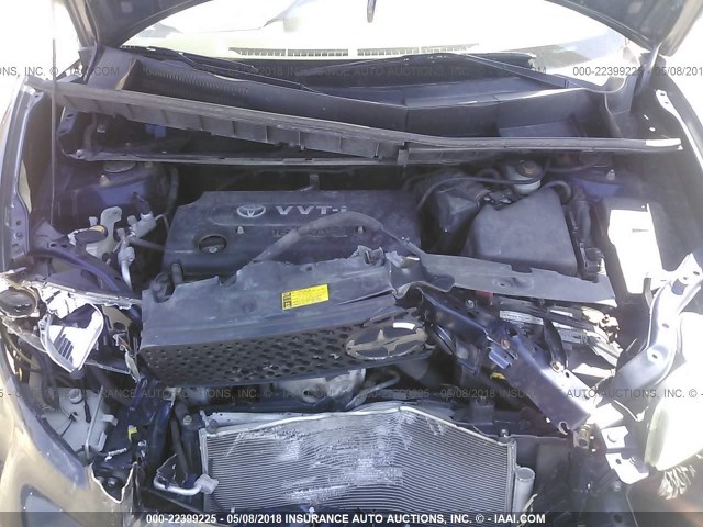 JTLKE50E181007813 - 2008 TOYOTA SCION XB BLUE photo 10