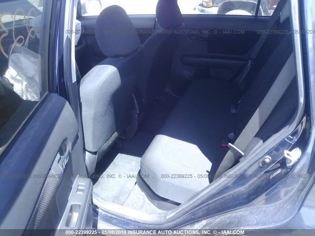 JTLKE50E181007813 - 2008 TOYOTA SCION XB BLUE photo 8