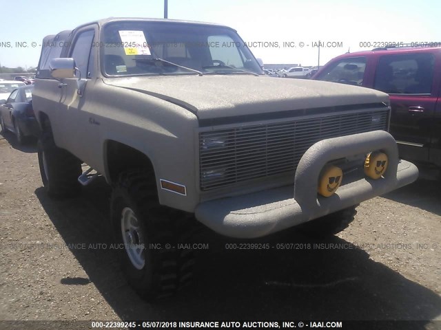 1G8EK18H1EF186923 - 1984 CHEVROLET BLAZER K10 CREAM photo 6