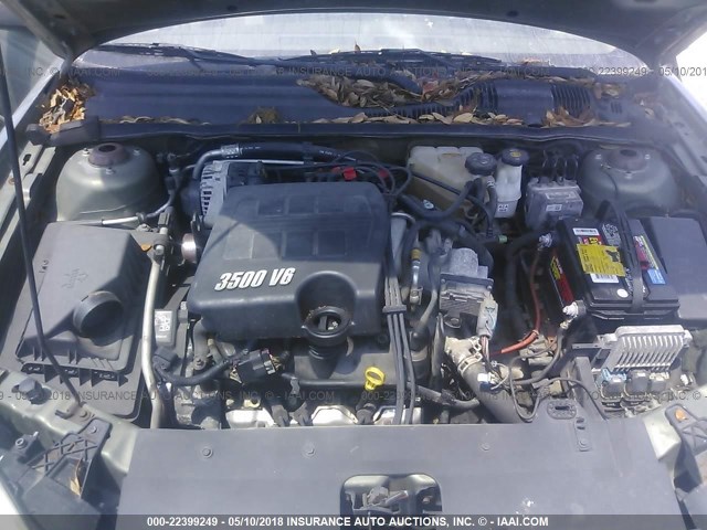 1G1ZS51866F127434 - 2006 CHEVROLET MALIBU LS 绿色 照片 10