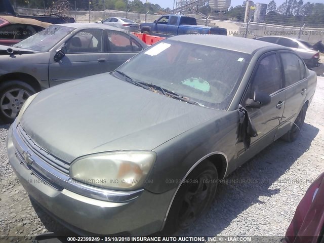 1G1ZS51866F127434 - 2006 CHEVROLET MALIBU LS 绿色 照片 2