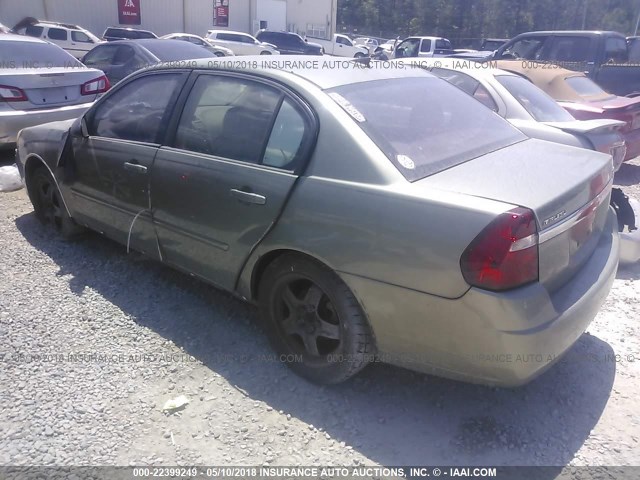 1G1ZS51866F127434 - 2006 CHEVROLET MALIBU LS 绿色 照片 3