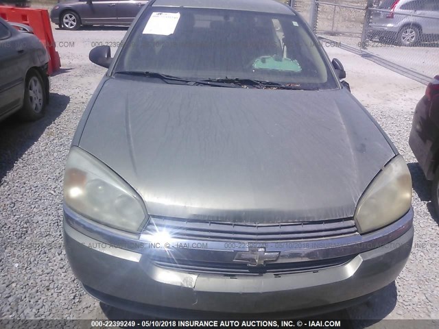 1G1ZS51866F127434 - 2006 CHEVROLET MALIBU LS 绿色 照片 6