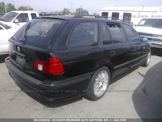 WBADR6331XGN90109 - 1999 BMW 540 IT AUTOMATIC BLACK photo 4