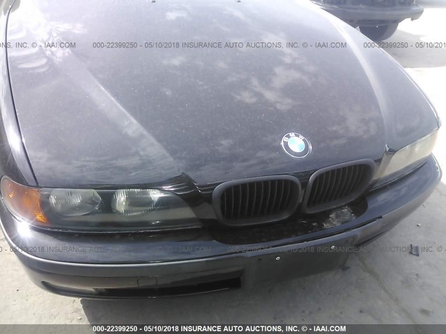 WBADR6331XGN90109 - 1999 BMW 540 IT AUTOMATIC BLACK photo 6