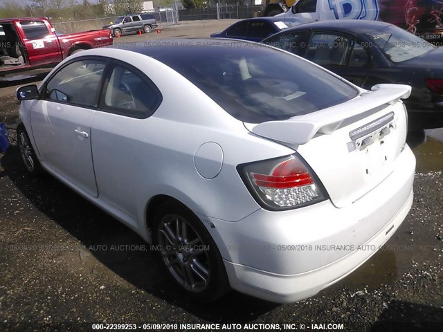 JTKDE177X70213536 - 2007 TOYOTA SCION TC 白色 照片 3