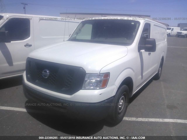 1N6BF0KM8GN810056 - 2016 NISSAN NV WHITE photo 2