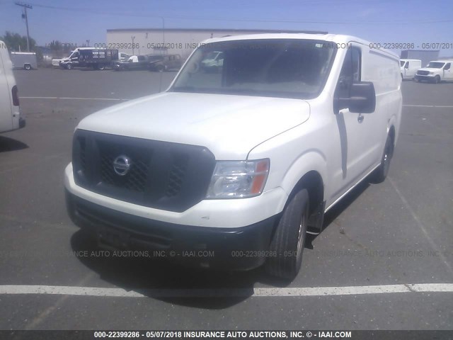 1N6BF0KM9GN814598 - 2016 NISSAN NV WHITE photo 2