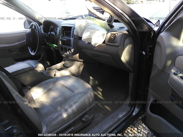 1FMZU63K05UB39505 - 2005 FORD EXPLORER XLT/XLT SPORT/NBX 灰色 照片 5