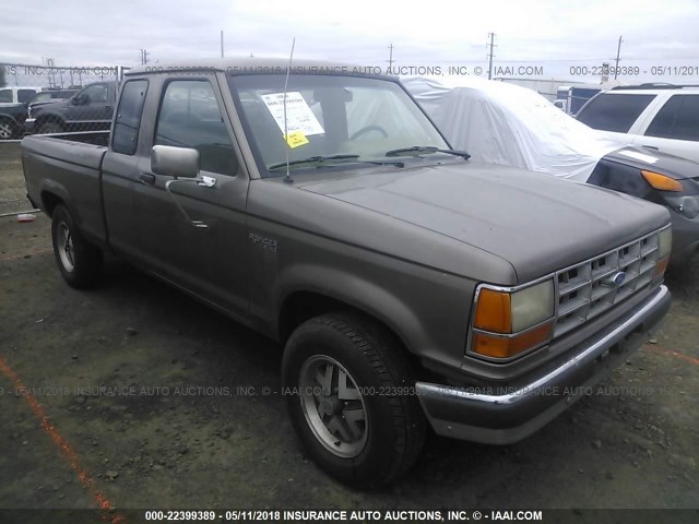 1FTCR15T1LPB74196 - 1990 FORD RANGER SUPER CAB BROWN photo 1