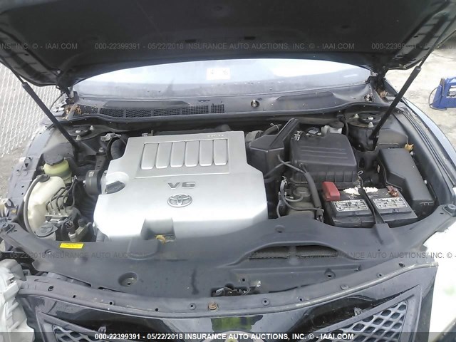 4T1BK3EK5BU128630 - 2011 TOYOTA CAMRY SE/LE/XLE BLACK photo 10