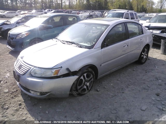 1G8AL52F45Z103560 - 2005 SATURN ION LEVEL 3 SILVER photo 2