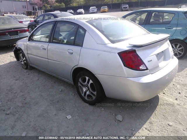 1G8AL52F45Z103560 - 2005 SATURN ION LEVEL 3 SILVER photo 3