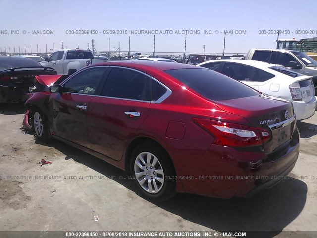 1N4AL3AP5HN340841 - 2017 NISSAN ALTIMA 2.5/S/SV/SL/SR MAROON photo 3