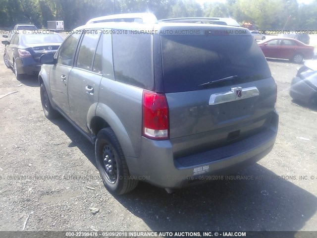 5GZCZ33D57S877499 - 2007 SATURN VUE GRAY photo 3