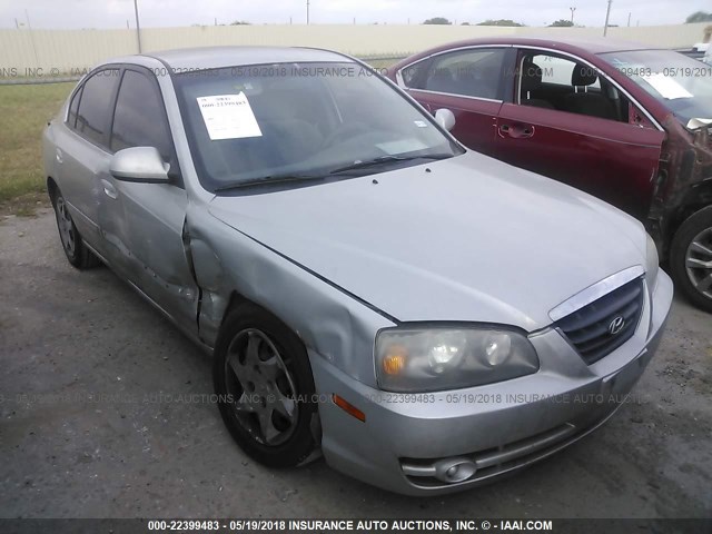 KMHDN46D26U236294 - 2006 HYUNDAI ELANTRA GLS/GT/LIMITED SILVER photo 1