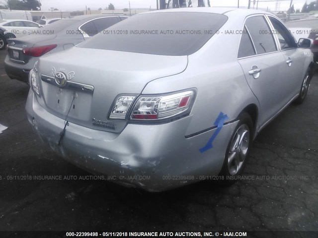 4T1BE46KX7U665500 - 2007 TOYOTA CAMRY NEW GENERAT CE/LE/XLE/SE SILVER photo 4