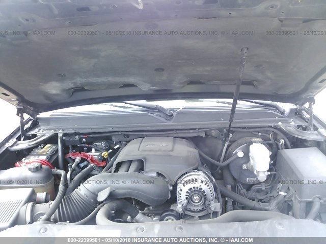 1GYEC63857R345896 - 2007 CADILLAC ESCALADE LUXURY შავი ფოტო 10