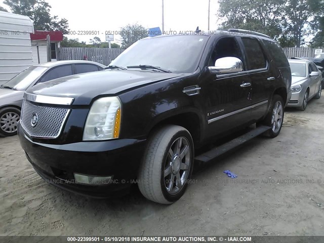 1GYEC63857R345896 - 2007 CADILLAC ESCALADE LUXURY BLACK photo 2