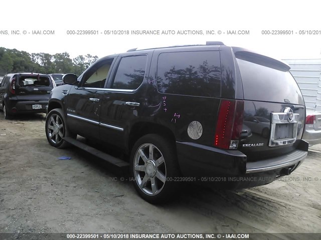 1GYEC63857R345896 - 2007 CADILLAC ESCALADE LUXURY BLACK photo 3