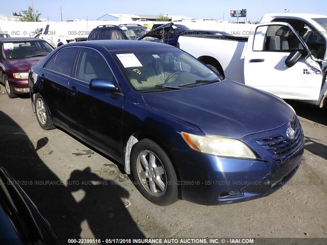 4T1BE46K67U063239 - 2007 TOYOTA CAMRY NEW GENERAT CE/LE/XLE/SE BLUE photo 1