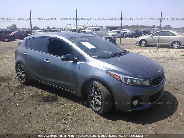 3KPFN5A31JE192636 - 2018 KIA FORTE EX/SX GRAY photo 1