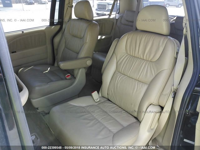 5FNRL38619B035735 - 2009 HONDA ODYSSEY EXL BLACK photo 8