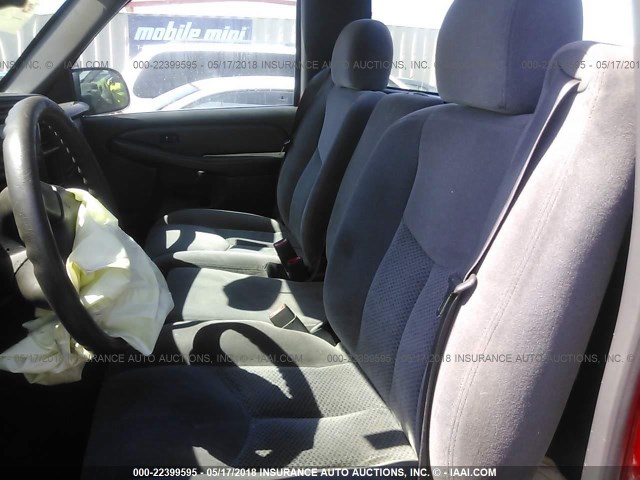 3GCEC14X17G245972 - 2007 CHEVROLET SILVERADO C1500 CLASSIC RED photo 8