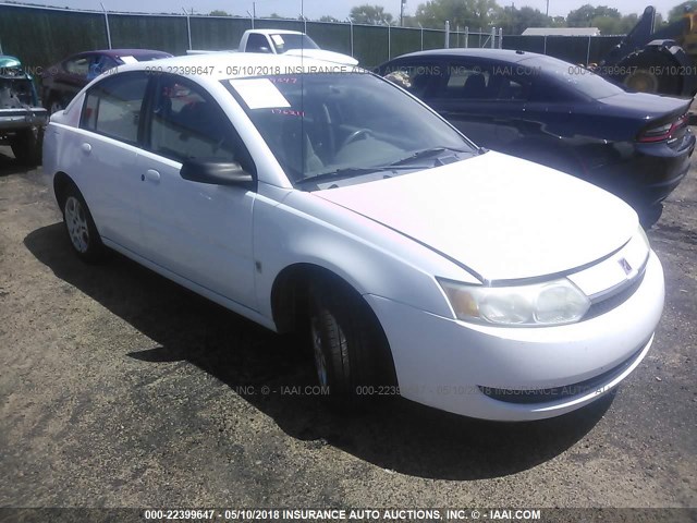 1G8AJ52F94Z156453 - 2004 SATURN ION LEVEL 2 WHITE photo 1