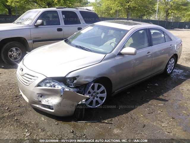 4T1BE46K19U263576 - 2009 TOYOTA CAMRY SE/LE/XLE ოქროსფერი ფოტო 2