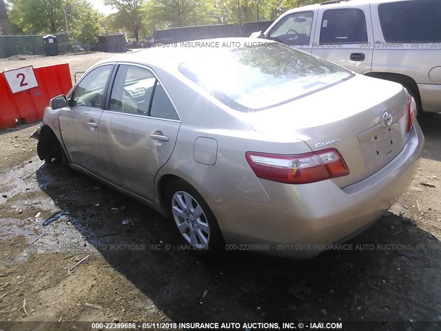 4T1BE46K19U263576 - 2009 TOYOTA CAMRY SE/LE/XLE ოქროსფერი ფოტო 3