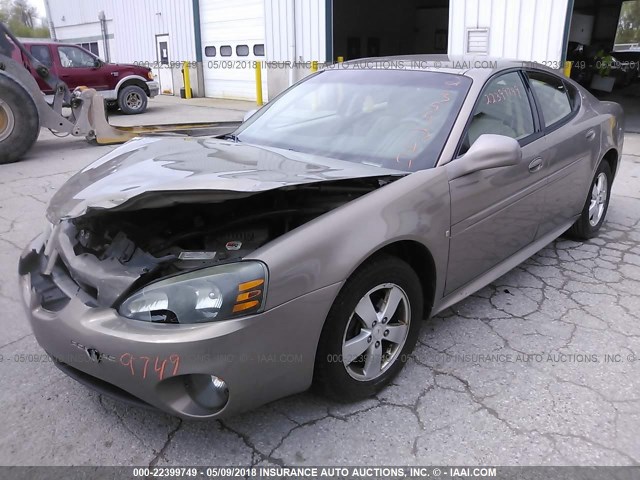 2G2WP552571167356 - 2007 PONTIAC GRAND PRIX GOLD photo 2