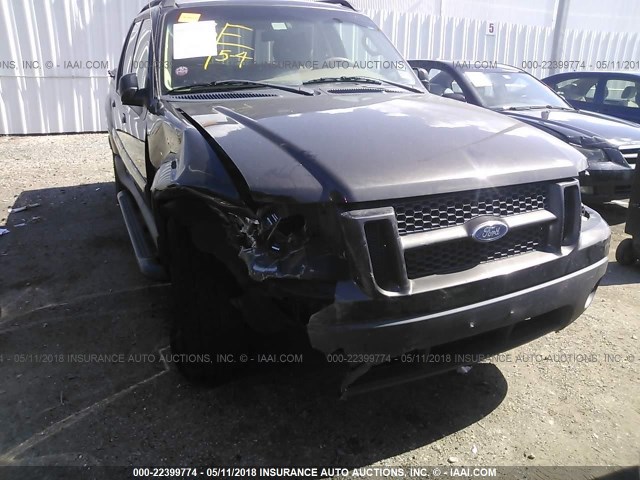 1FMZU67K25UA59195 - 2005 FORD EXPLORER SPORT TR  GRAY photo 6