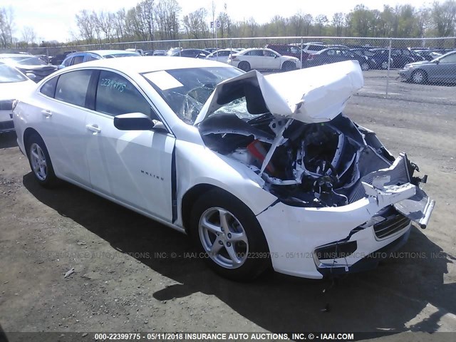 1G1ZB5ST2HF121703 - 2017 CHEVROLET MALIBU LS 白色 照片 1