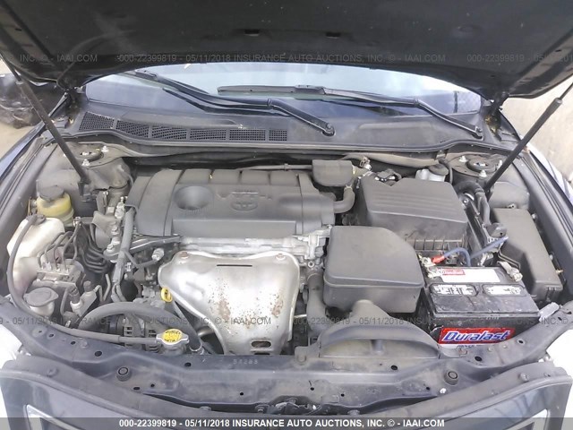 4T1BF3EK6BU745233 - 2011 TOYOTA CAMRY SE/LE/XLE 黑色 照片 10