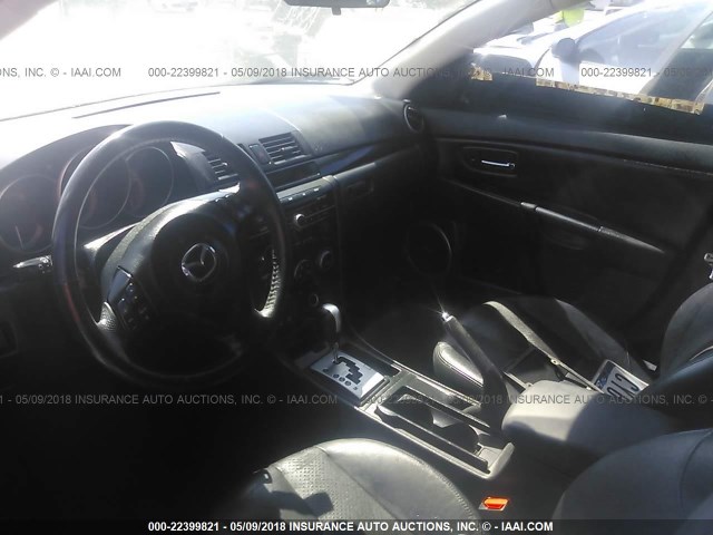 JM1BK343591201134 - 2009 MAZDA 3 S GRAY photo 5