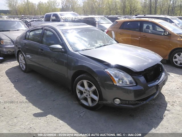 1N4BA41E76C866587 - 2006 NISSAN MAXIMA SE/SL GRAY photo 1