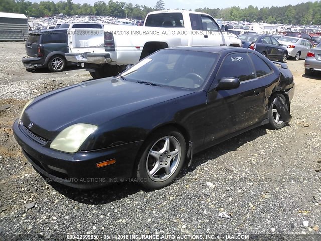 JHMBB6158WC015237 - 1998 HONDA PRELUDE SH BLACK photo 2