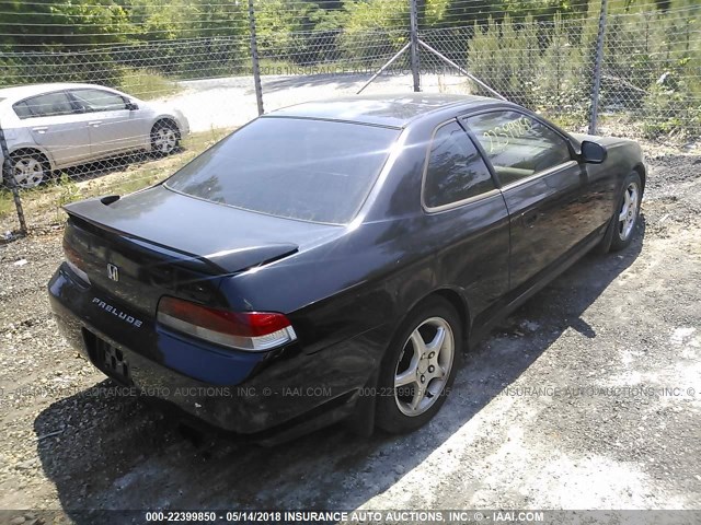 JHMBB6158WC015237 - 1998 HONDA PRELUDE SH BLACK photo 4