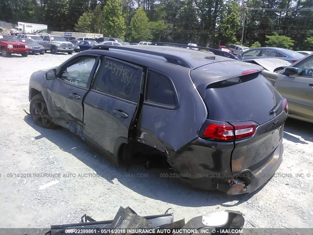 1C4PJLCB1JD510121 - 2018 JEEP CHEROKEE LATITUDE Сұр фото 3