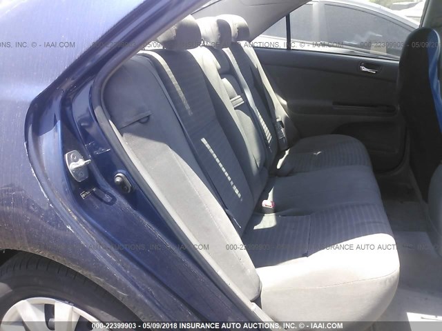 4T1BE32K45U009225 - 2005 TOYOTA CAMRY LE/XLE/SE ლურჯი ფოტო 8