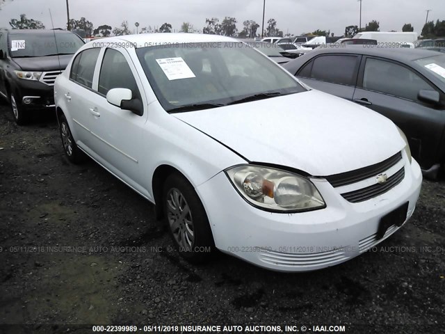 1G1AD5F50A7233385 - 2010 CHEVROLET COBALT 1LT WHITE photo 1