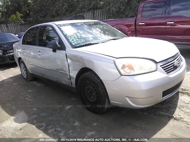 1G1ZS58F67F253525 - 2007 CHEVROLET MALIBU LS 银色 照片 1