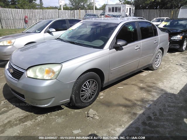 1G1ZS58F67F253525 - 2007 CHEVROLET MALIBU LS 银色 照片 2